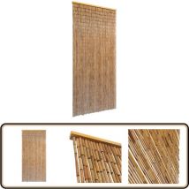 Rideau de porte Bambou 90 x 200 cm - Rideau De Porte - Rideau Anti-moustique - Rideau En Bambou - Décor Intérieur - Protection Insecte