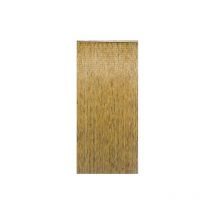 Rideau de porte bois de bambou vernis - coloris naturel - 90 x 200 cm Morel