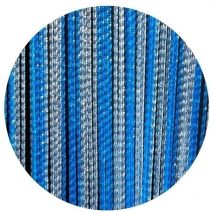 Rideau de porte en pvc bleu Rimini 100x230 cm