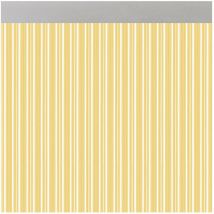 Rideau Ferrara Portes Jaune Transparent Extérieur pvc Aluminium 90 x 210 cm - Acudam
