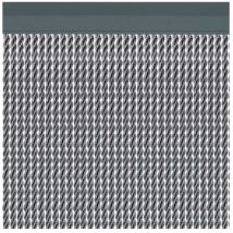 Acudam - Rideau Manacor Silver Portes Extérieures Pvc Aluminium 90 X 210 Cm