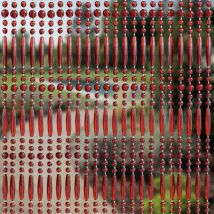 Rideau de porte ,Rideau de Perles Vulcano Transparent, 100L x 230H cm