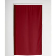 Homemaison - Panneau droit à ourlet passe tringle Rouge 90x160 cm