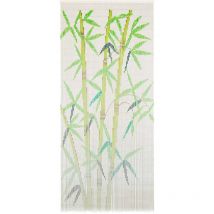 Rideau de porte,Rideau d'intimité contre insectes Bambou 90 x 200 cm CFW45968