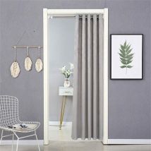 Rideau De Séparation,Protection De La Vie Privée, Convient Pour Chambre, Salon, Cuisine, Balcon, Petite Fenêtre, Petit Rideau 120x200cm