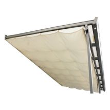 Habrita - Rideau D'Ombrage Tt3030rt Écru 8,69m2 En Polyester Pour Toit Terrasse Tt3030al