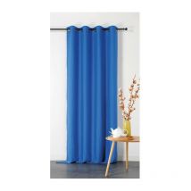 Rideau Double Natte Non feu M1 - 135x240cm - Bleu