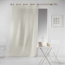 Rideau Effet Lin Haltonas naturel 140x280cm