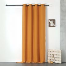 Rideau en 100% lin Libeccio Jaune 135x255 cm