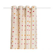 Rideau Enfant 'Amour' 140x260cm Beige