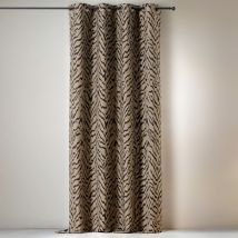 Rideau ethnique Zulu - 140x240cm - Noir