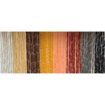 Rideau Hélicoïdal 'aquarium' Cm. 125 X 230 - Gris/argent Pailleté