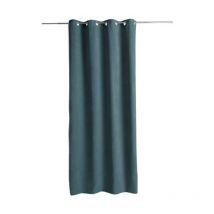 Rideau à Œillets "Memories" 140x260cm Bleu Canard