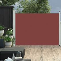 Nova - fimei Auvent latéral rétractable de patio 100x500 cm Marron