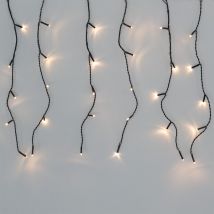 Rideau de Guirlande led Dimmable 3000K Blanc chaud