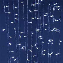 Yzmrbdqc - Rideau lumineux led, filet lumineux 3m x 3m rideau de chane lumineuse 300 led chane lumineuse, rideau lumineux pour mariage, jardin,