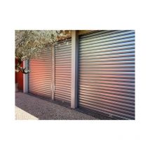 Rideau Métallique Galvanisé Motorisé 220V Lames Pleines 7/10ème L3000 H3000 classic