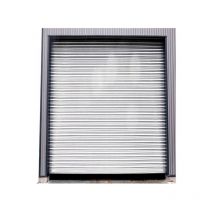 4M - Rideau Métallique Blanc RAL9010 Manuel Lames Pleines 7/10ème L1500 H3000 classic