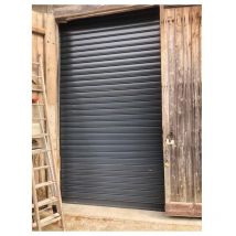 Rideau Métallique Gris RAL7016 Manuel Lames Pleines 7/10ème L2000 H2500 CLASSIC