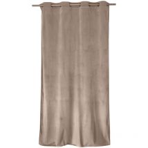 Rideau Milano velours uni