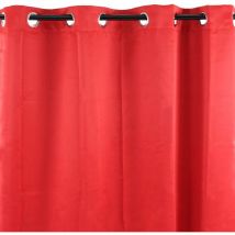 OCCULTANT - Rideau occultant rouge 140x250
