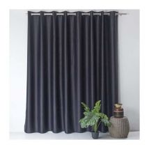 Rideau occultant noir grande largeur 300x240cm - 300x240cm - Noir
