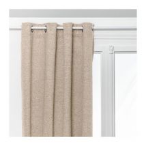 Rideau Occultant Isolant "Soana" 140x260cm Ivoire