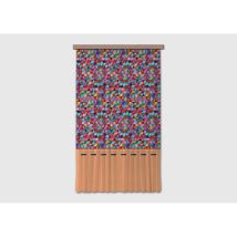 Ag Art - Rideau occultant triangles de couleurs - 140 cm x 245 cm