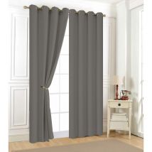Rideau Occultant UNI Opera 140 x 240 cm Gris