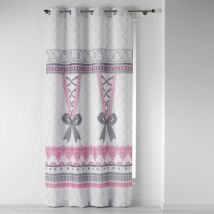 Rideau à oeillets Corset 140x260cm