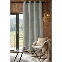 Intex Deco - Rideau 140 X 240 Cm – Blackout Total & Thermique Bjorn Eucalyptus