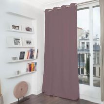 Homemaison - Rideau Phonique Occultant et Thermique 'moondream' Gris souris 145x180 cm