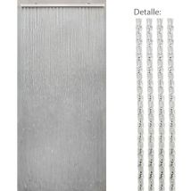 Rideau de porte 90 bandes pvc 90x200 cm.