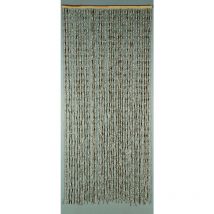 Rideau portière Maïs Capuccino 90 x200 cm bicolore
