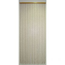 Rideau portières Wood Brown Prestige 90x200 cm Brun / beige
