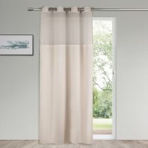 Rideau pour cabine d'essayage Beige 150x260 cm