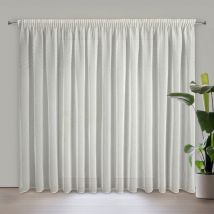 Rideau Prêt Kleo Sur Ruban 350 X 270 Cm Blanc