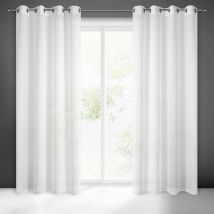 Rideau Prêt Margo 140x250 Cm Blanc
