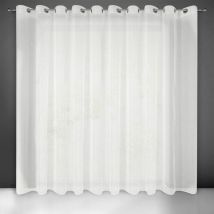 Rideau Prêt Rebecca 350x250 Cm Crème