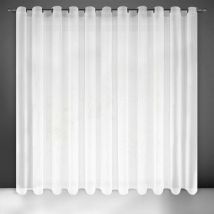 Rideau Sakali Prêt 350x250 Cm Blanc