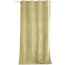Rideau thermique en velours tramé 'Velvet' - 140x260cm - Vert tilleul