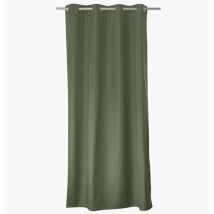Rideau thermique et occultant glacier 135x240 vert gris