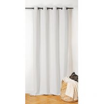 Rideau thermique isolant et obscurcissant 140x260cm 'Inuit' - 140x260cm - Blanc