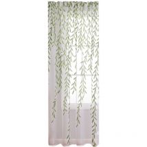 Rideau transparent moderne en osier pour fenêtre de chambre à coucher