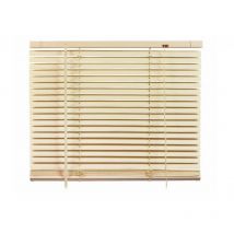 Rideau vénitien pour la crème de fenêtre en pvc 80x130 cm
