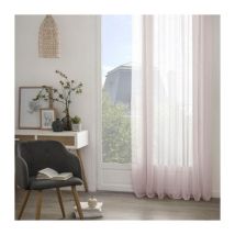 Rideau Voilage 'Anissa' 140x240cm Rose