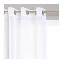 Rideau Voilage 'Etamine' 140x240cm Blanc