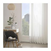 Rideau Voilage 'Georgette' 140x240cm Blanc