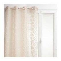 Rideau Voilage à Œillets 'Sama' 140x240cm Lin