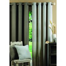 Rideau Ameublement Uni Ecru 140 x 260cm - Ecru